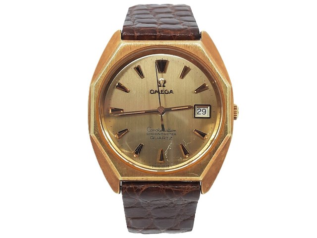Heren polshorloge, omega, constellation quartz - afbeelding 1 van  20