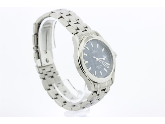 Heren polshorloge, omega, seamaster, blauwe wijzerplaat, ca 2015 - afbeelding 2 van  9