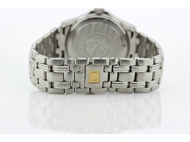 Heren polshorloge, omega, seamaster, blauwe wijzerplaat, ca 2015 - afbeelding 4 van  9