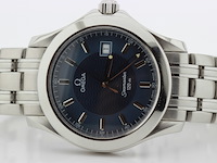 Heren polshorloge, omega, seamaster, blauwe wijzerplaat, ca 2015 - afbeelding 5 van  9