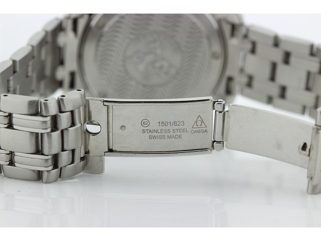 Heren polshorloge, omega, seamaster, blauwe wijzerplaat, ca 2015 - afbeelding 6 van  9