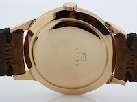 Heren polshorloge, omega, vintage model, crème wijzerplaat, 40 er jaren - afbeelding 6 van  8