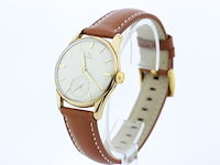 Heren polshorloge, omega, vintage model, crème wijzerplaat, 60 er jaren - afbeelding 3 van  8