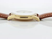 Heren polshorloge, omega, vintage model, crème wijzerplaat, 60 er jaren - afbeelding 6 van  8