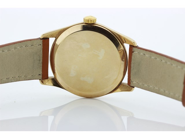 Heren polshorloge, omega, vintage model, crème wijzerplaat, 60 er jaren - afbeelding 8 van  8