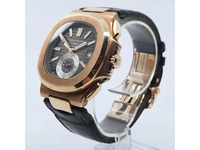 Heren polshorloge, patek philippe, nautilus 5980r-001 - afbeelding 12 van  31