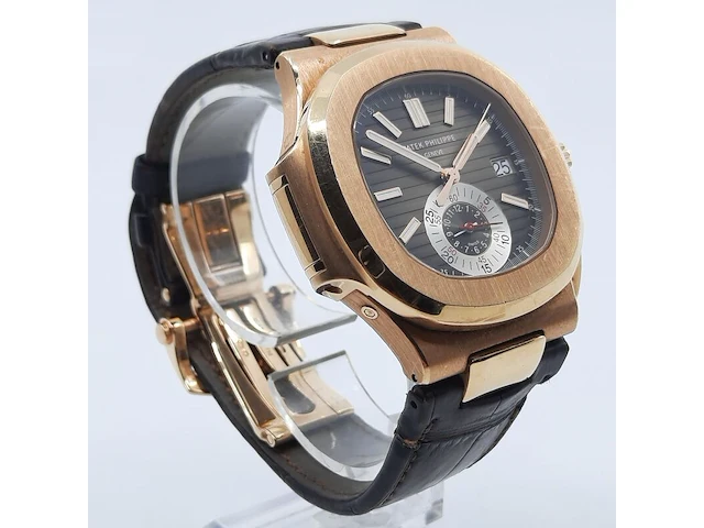 Heren polshorloge, patek philippe, nautilus 5980r-001 - afbeelding 30 van  31