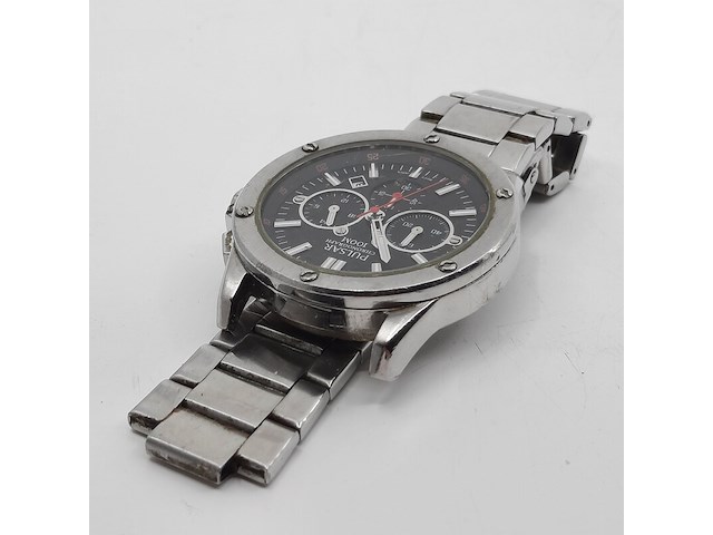 Heren polshorloge, pulsar, chronograph - afbeelding 6 van  10