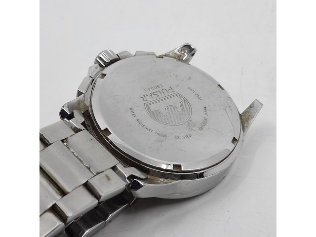 Heren polshorloge, pulsar, chronograph - afbeelding 9 van  10