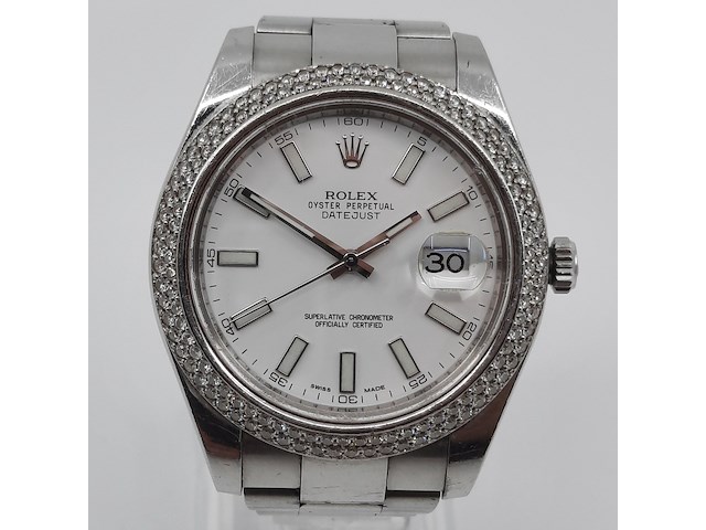 Heren polshorloge, rolex, datejust 116334 - afbeelding 12 van  26