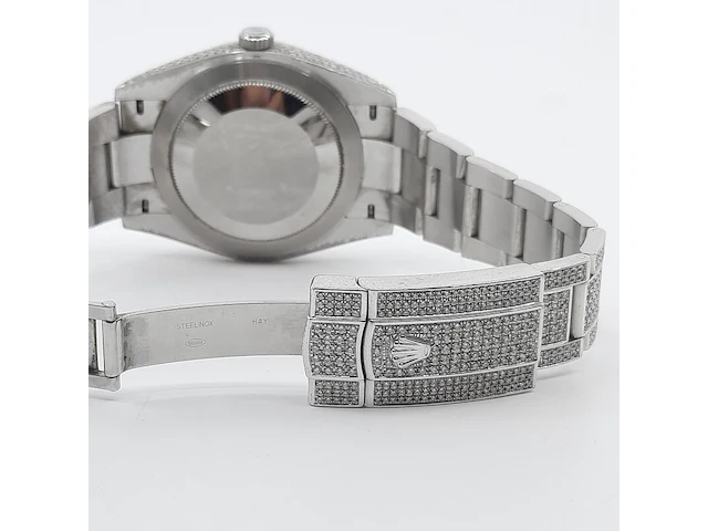 Heren polshorloge, rolex, datejust 126300 - afbeelding 6 van  31