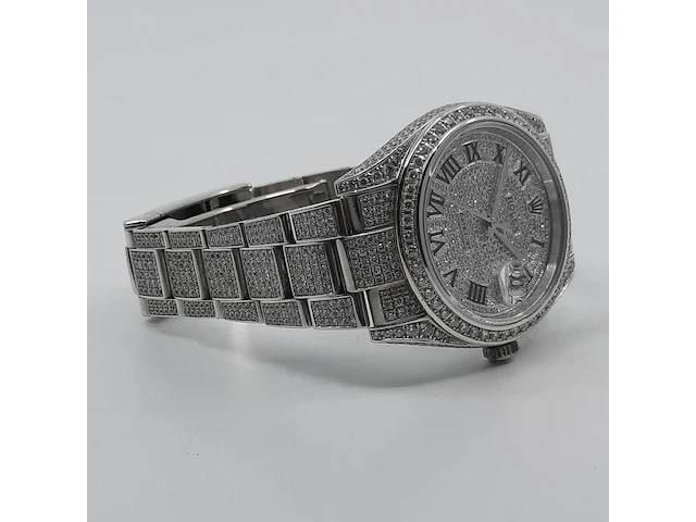 Heren polshorloge, rolex, datejust 126300 - afbeelding 19 van  31