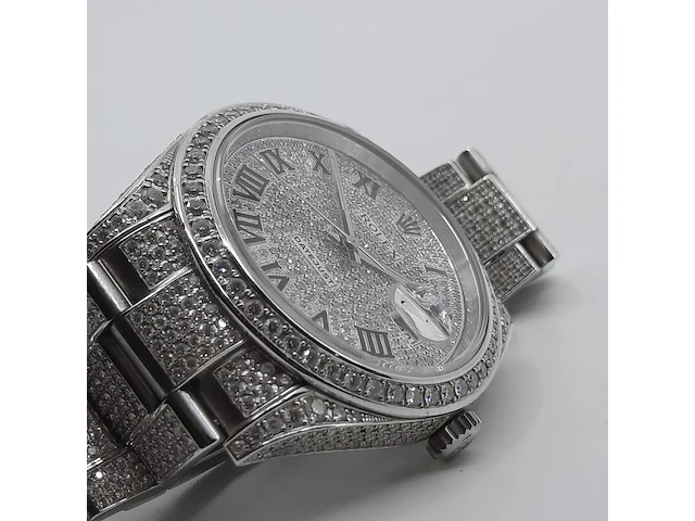 Heren polshorloge, rolex, datejust 126300 - afbeelding 20 van  31