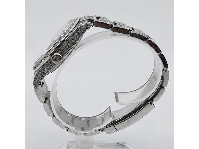 Heren polshorloge, rolex, datejust 126300 - afbeelding 23 van  31
