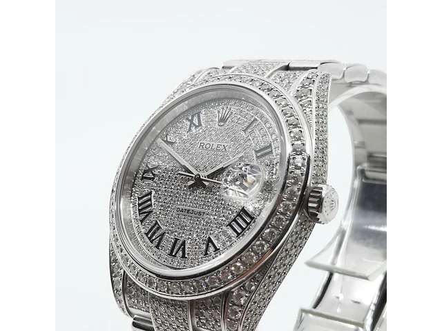 Heren polshorloge, rolex, datejust 126300 - afbeelding 31 van  31
