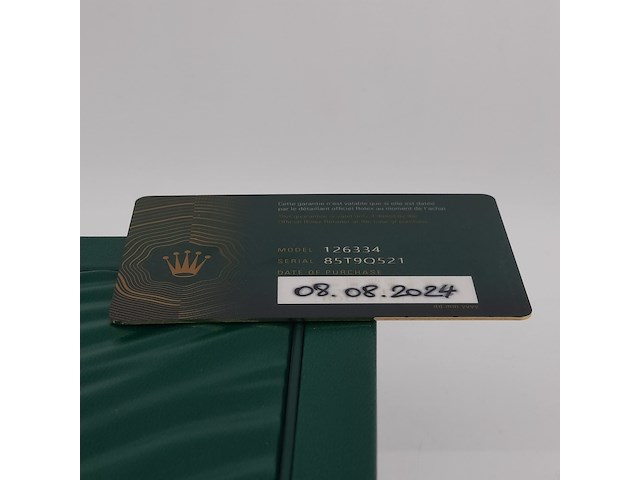 Heren polshorloge, rolex, datejust 126334 - afbeelding 25 van  34