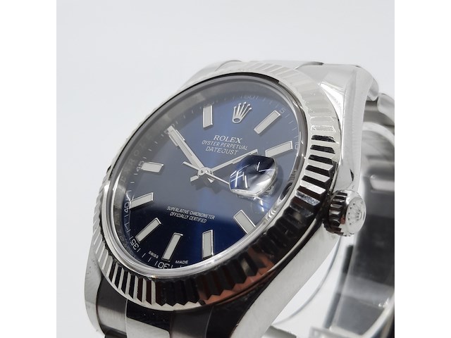 Heren polshorloge, rolex, datejust ii 116334 - afbeelding 27 van  27