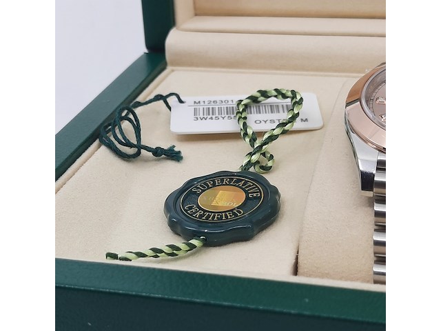 Heren polshorloge, rolex, datejust m126301 - afbeelding 24 van  39