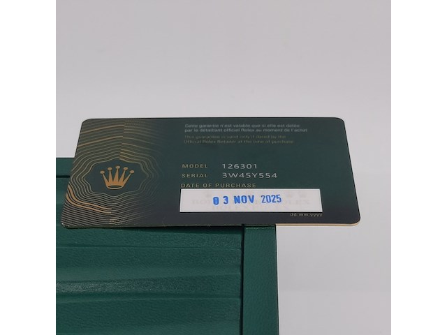 Heren polshorloge, rolex, datejust m126301 - afbeelding 30 van  39