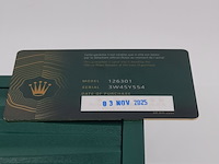 Heren polshorloge, rolex, datejust m126301 - afbeelding 30 van  39