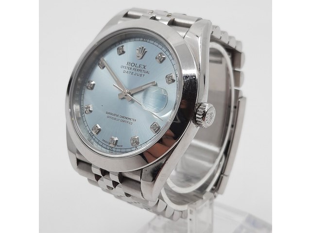 Heren polshorloge, rolex, datejust - afbeelding 22 van  28