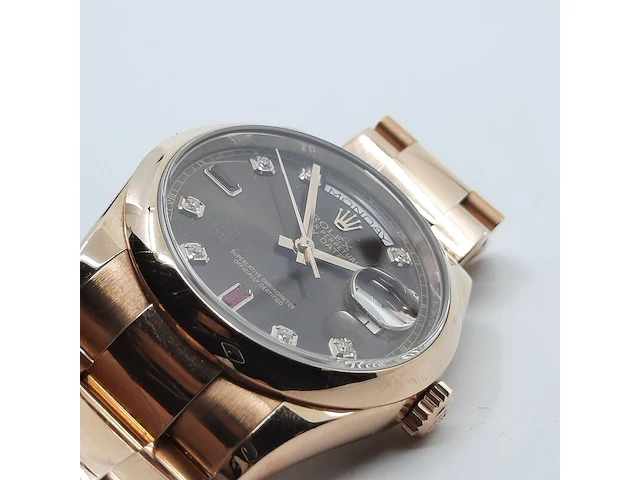 Heren polshorloge, rolex, day-date 118205f - afbeelding 20 van  34