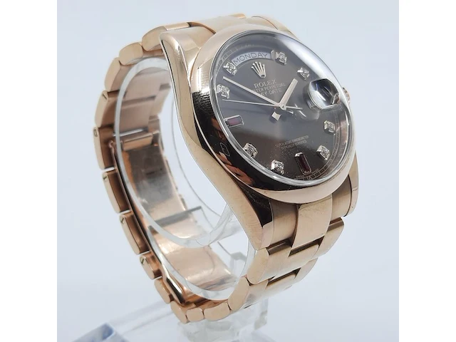 Heren polshorloge, rolex, day-date 118205f - afbeelding 33 van  34