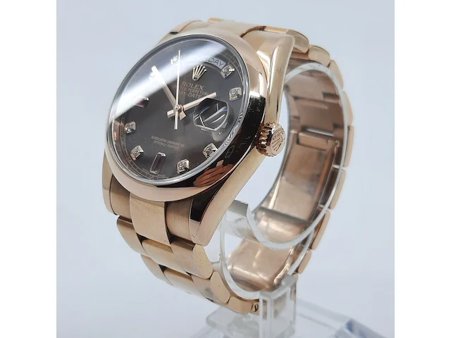 Heren polshorloge, rolex, day-date 118205f - afbeelding 12 van  34