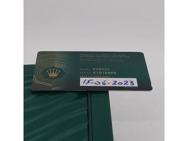 Heren polshorloge, rolex, day-date 228235 - afbeelding 26 van  34