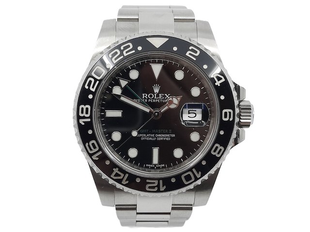 Heren polshorloge, rolex, gmt master ii 116710ln - afbeelding 1 van  35