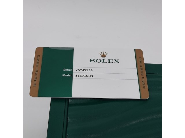 Heren polshorloge, rolex, gmt master ii 116710ln - afbeelding 27 van  35