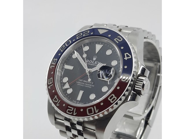 Heren polshorloge, rolex, gmt master ii 126710blro - afbeelding 10 van  37