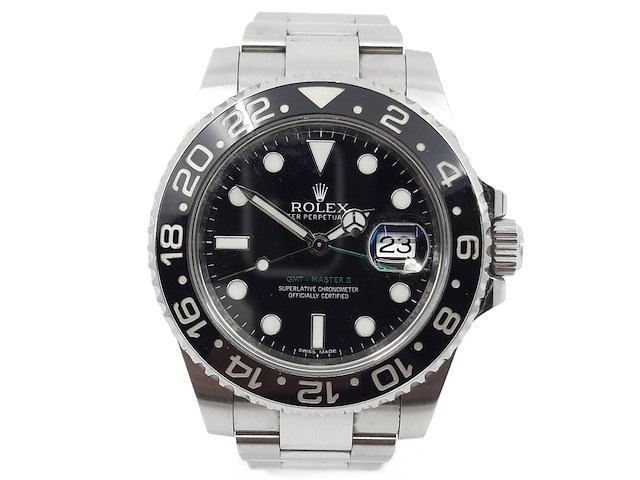 Heren polshorloge, rolex, gmt-master ii - afbeelding 1 van  27