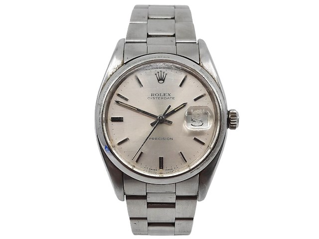 Heren polshorloge, rolex, oyster date precision 6494 - afbeelding 1 van  29