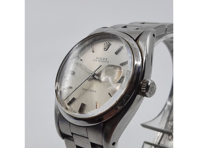 Heren polshorloge, rolex, oyster date precision 6494 - afbeelding 29 van  29