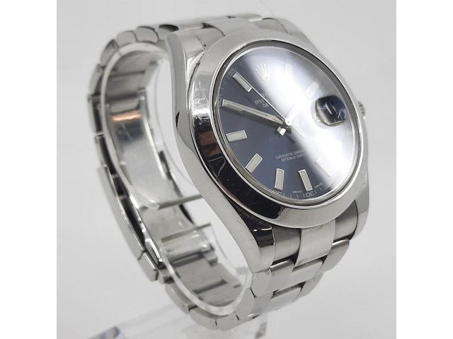 Heren polshorloge, rolex, oyster datejust 116300 - afbeelding 26 van  26