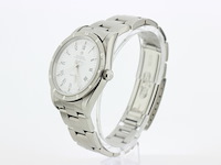 Heren polshorloge, rolex, oyster perpetual air-king precision, witte wijzerplaat, 2001 - afbeelding 4 van  9