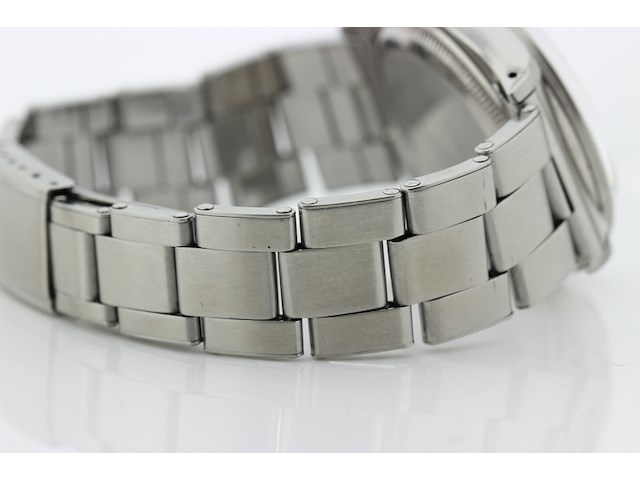 Heren polshorloge, rolex, oyster perpetual , crème wijzerplaat, 1957 - afbeelding 10 van  11