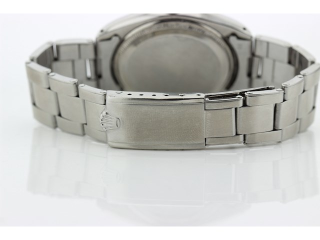 Heren polshorloge, rolex, oyster perpetual , crème wijzerplaat, 1957 - afbeelding 5 van  11