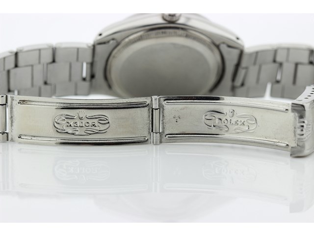 Heren polshorloge, rolex, oyster perpetual , crème wijzerplaat, 1957 - afbeelding 6 van  11