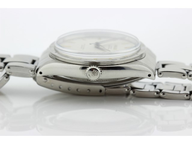 Heren polshorloge, rolex, oyster perpetual , crème wijzerplaat, 1957 - afbeelding 8 van  11