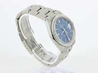 Heren polshorloge, rolex, oyster perpetual date, blauwe wijzerplaat, 1971 - afbeelding 2 van  7