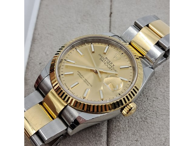 Heren polshorloge, rolex, oyster perpetual datejust 126233 - afbeelding 4 van  10