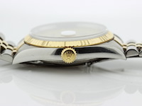 Heren polshorloge rolex, oyster perpetual datejust, champagne wijzerplaat, bouwjaar 1993 - afbeelding 2 van  13