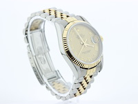 Heren polshorloge, rolex, oyster perpetual datejust, champagne wijzerplaat, ? - afbeelding 2 van  13