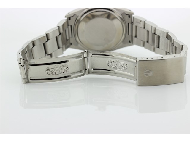 Heren polshorloge, rolex, oyster perpetual datejust, witte wijzerplaat, 1982 - afbeelding 7 van  9