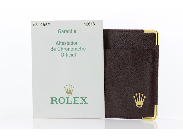 Heren polshorloge, rolex, oyster perpetual submariner, champagne wijzerplaat, 2005 - afbeelding 15 van  15