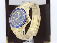 Heren polshorloge, rolex, oyster perpetual submariner, champagne wijzerplaat, 2005 - afbeelding 3 van  15