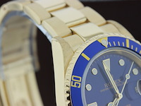 Heren polshorloge, rolex, oyster perpetual submariner, champagne wijzerplaat, 2005 - afbeelding 5 van  15