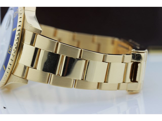 Heren polshorloge, rolex, oyster perpetual submariner, champagne wijzerplaat, 2005 - afbeelding 8 van  15